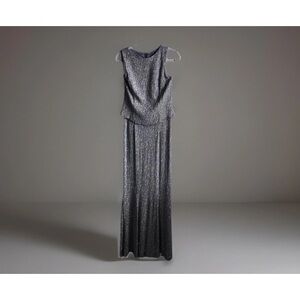 Scott  McClintock Millennium 2000 New Yea Eve PROM Gown Vintage Size 8‎ Sparkly